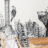 Behang The Wild Mural van Bien Fait | Kids Conceptstore Le Fanfare