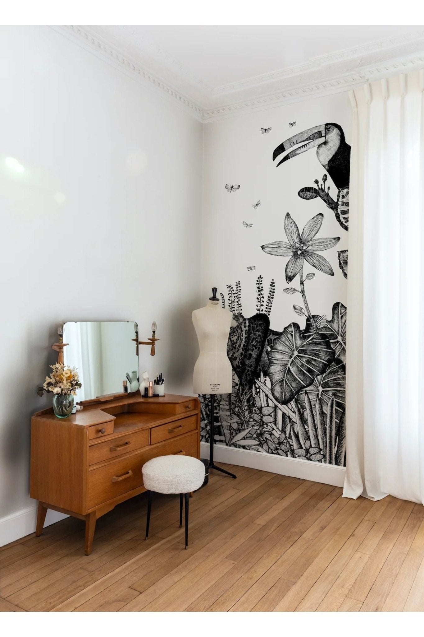 Behang The Wild Mural van Bien Fait | Kids Conceptstore Le Fanfare