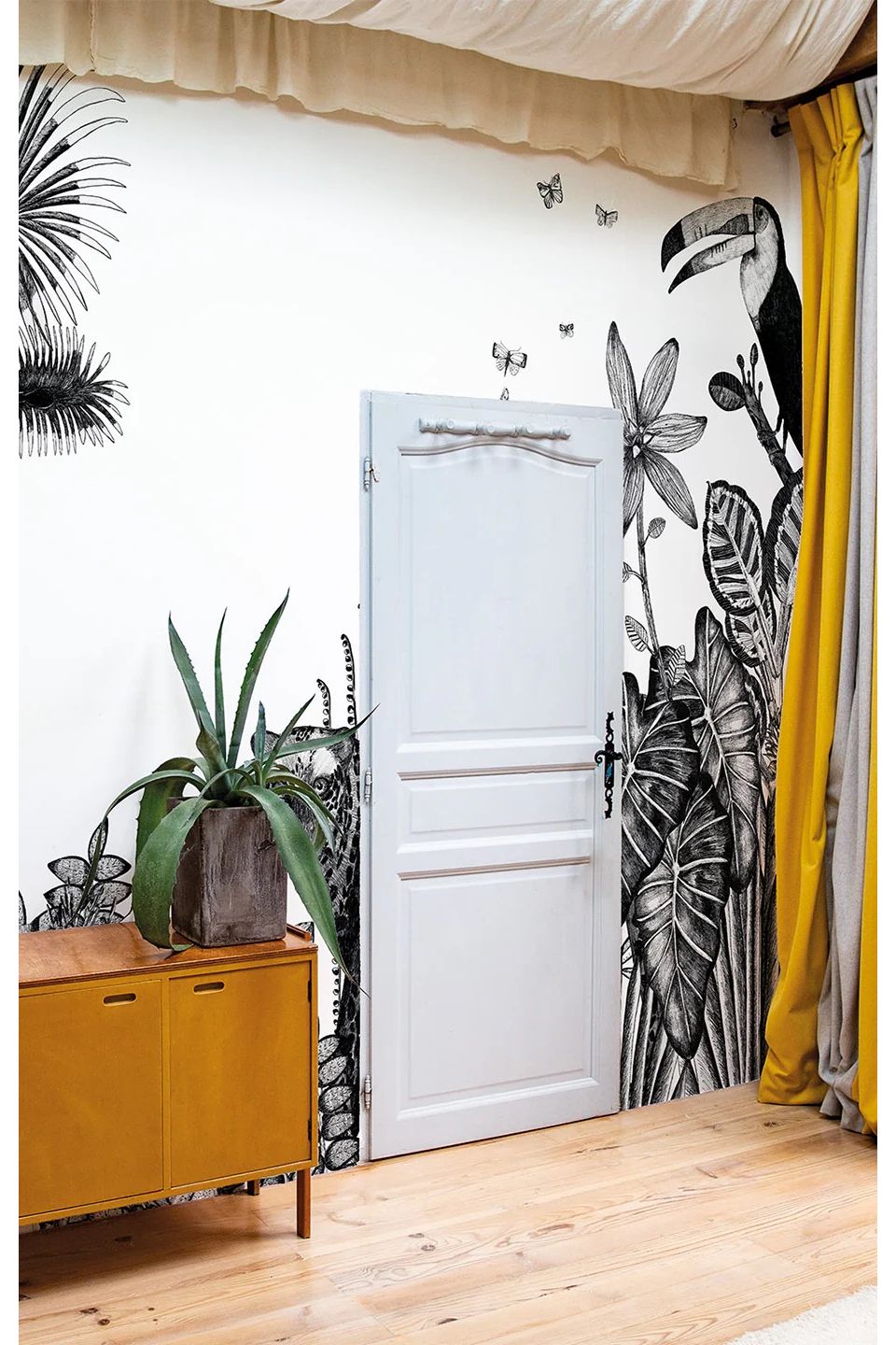 Behang The Wild Mural van Bien Fait | Kids Conceptstore Le Fanfare