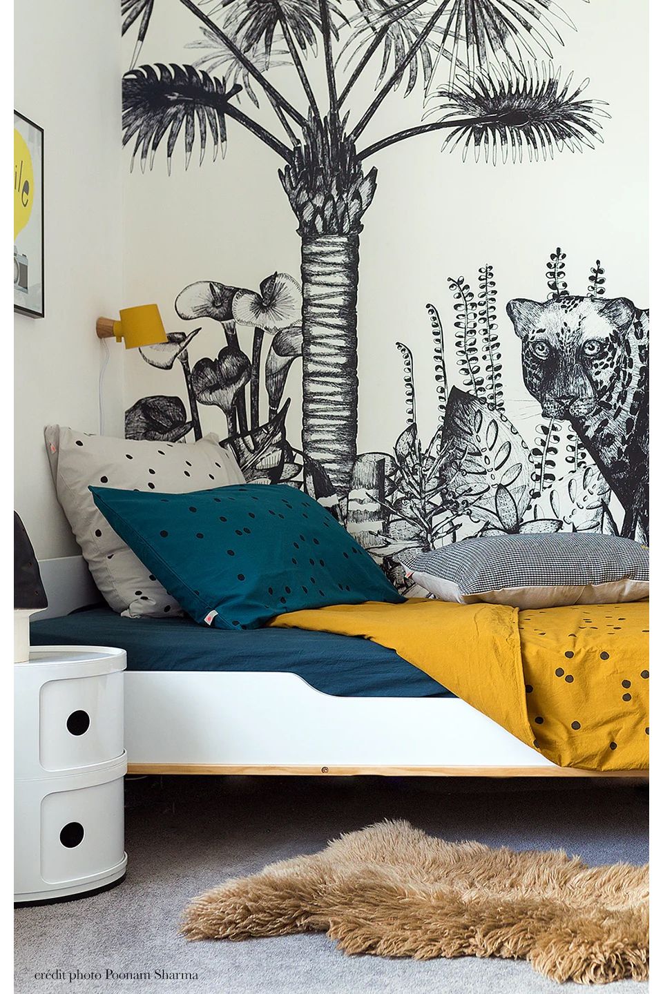 Behang The Wild Mural van Bien Fait | Kids Conceptstore Le Fanfare