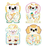 Magic colouring - Domestic animals