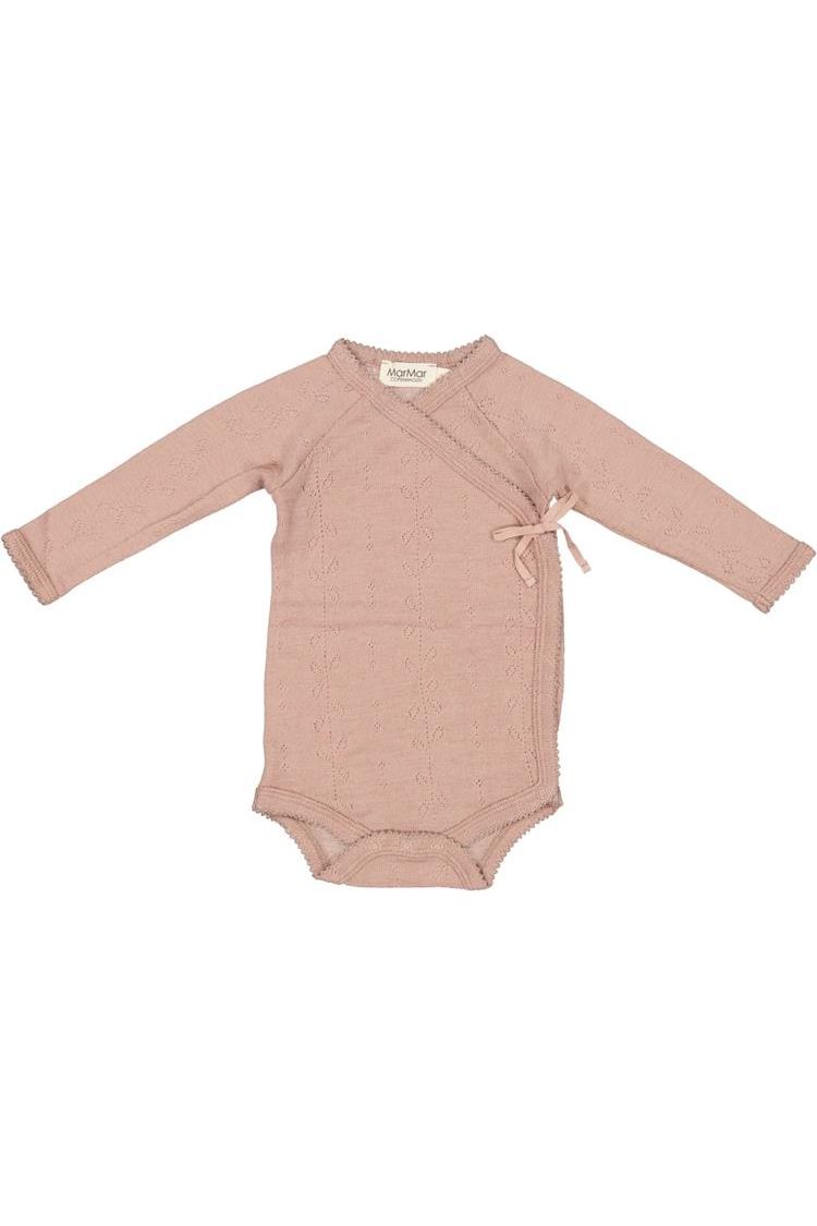 Belita - Wool Pointelle - Burnt Rose van MarMar Copenhagen | Kids Conceptstore Le Fanfare