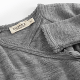 Belita | Wool Pointelle - Grey Melange van MarMar Copenhagen | Kids Conceptstore Le Fanfare