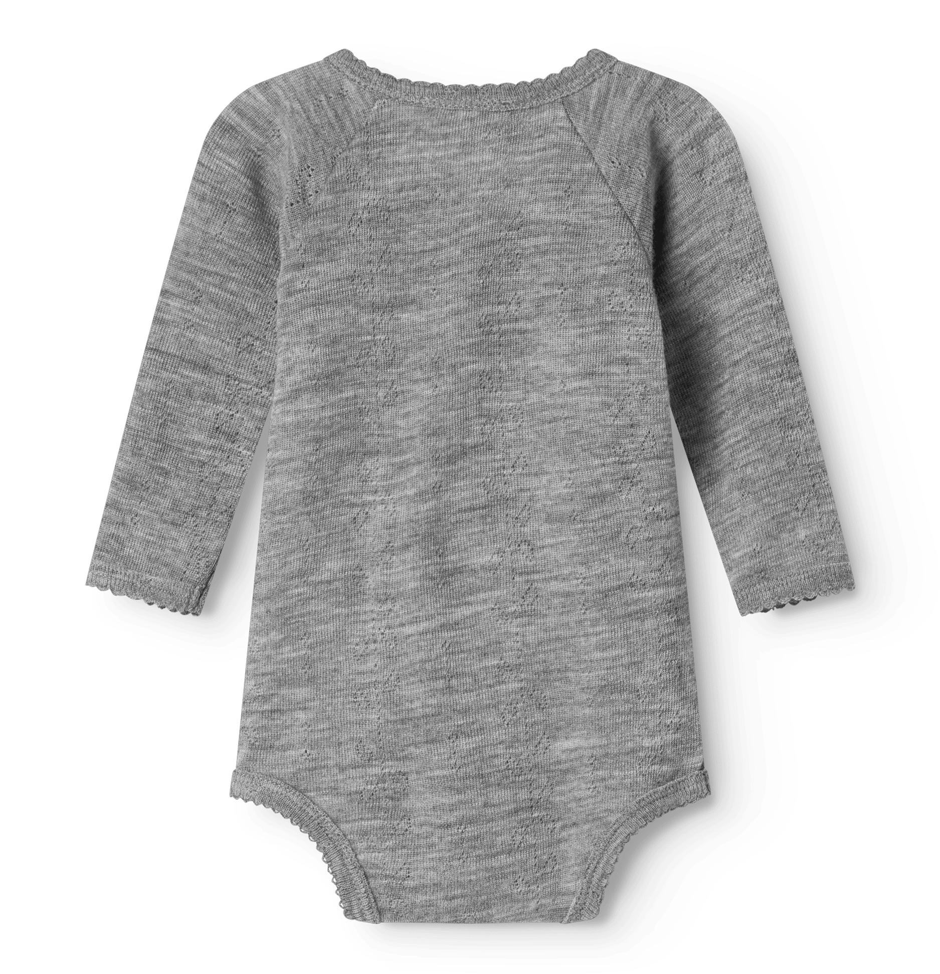 Belita | Wool Pointelle - Grey Melange van MarMar Copenhagen | Kids Conceptstore Le Fanfare