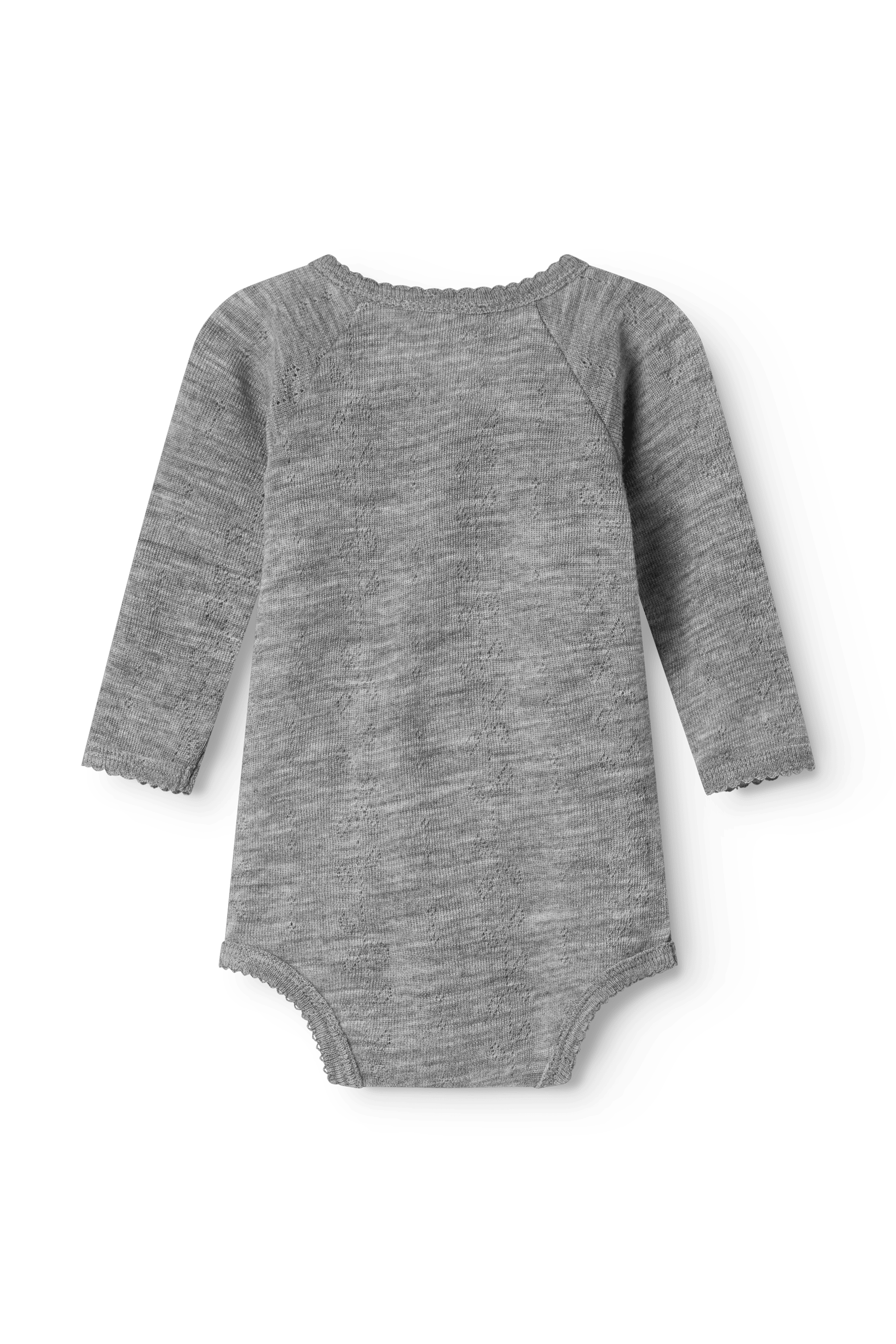 Belita | Wool Pointelle - Grey Melange van MarMar Copenhagen | Kids Conceptstore Le Fanfare