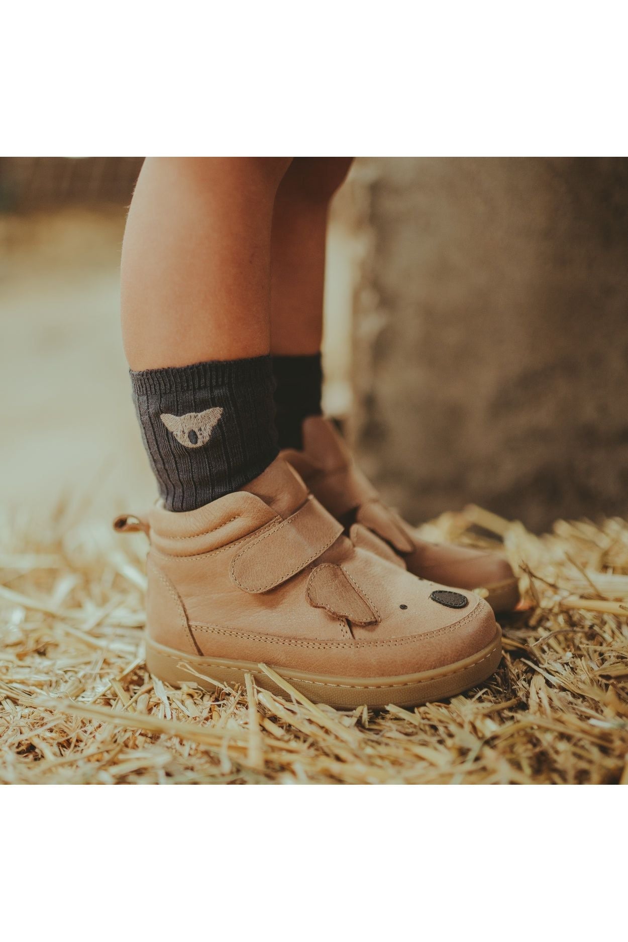 Bell Socks | Koala - Night Blue van Donsje Amsterdam | Kids Conceptstore Le Fanfare