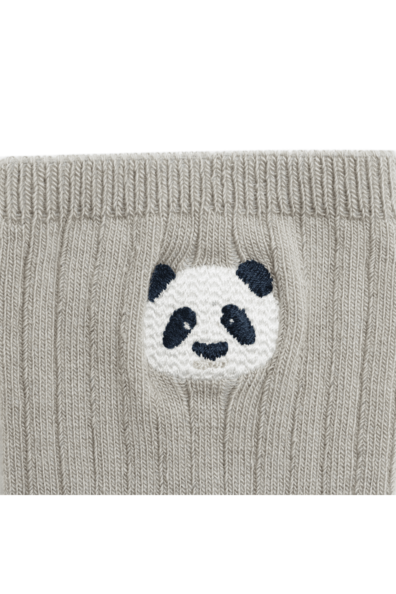 Bell Socks | Panda - Silver Grey van Donsje Amsterdam | Kids Conceptstore Le Fanfare