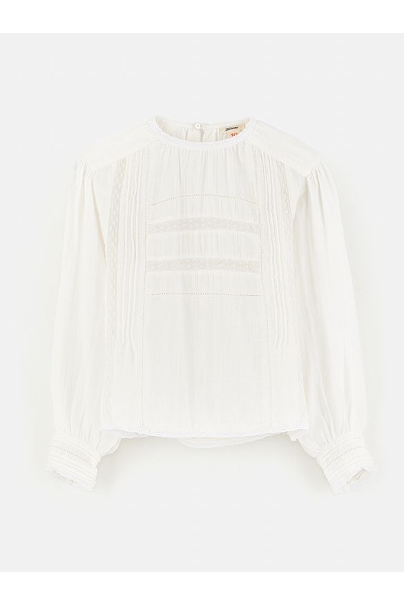 Bellerose Hekoo Blouse Ecru van Bellerose | Kids Conceptstore Le Fanfare