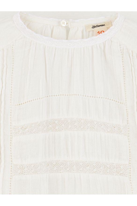 Bellerose Hekoo Blouse Ecru van Bellerose | Kids Conceptstore Le Fanfare