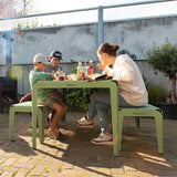 Bended Table - Pale Green (180cm) van Weltevree | Kids Conceptstore Le Fanfare