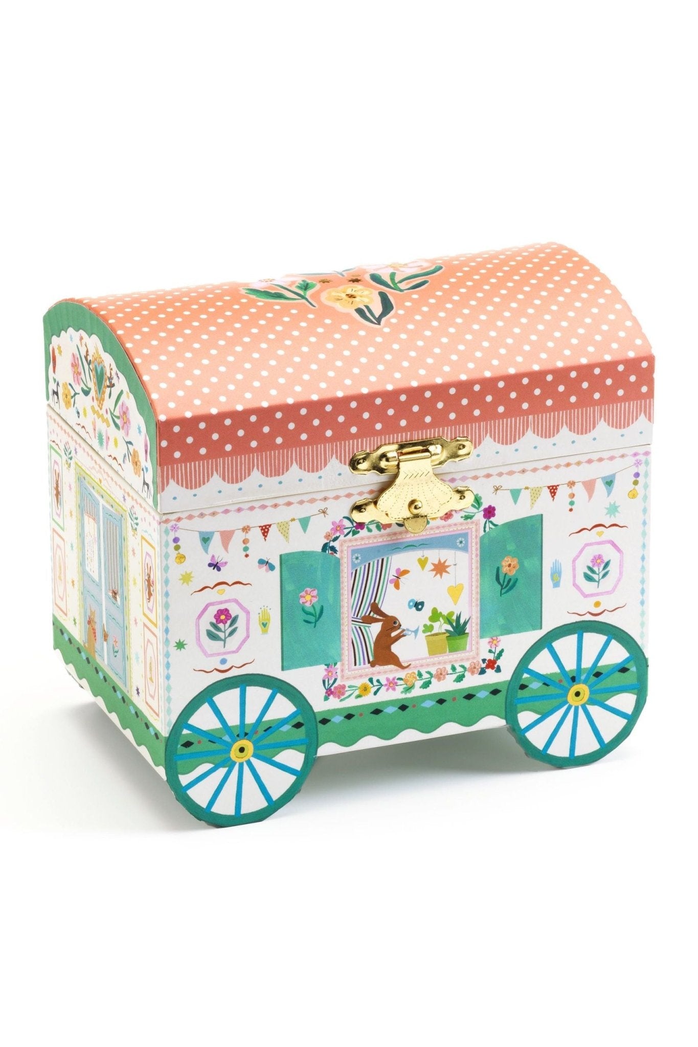 Betoverde caravan - sieradendoosje van Djeco | Kids Conceptstore Le Fanfare