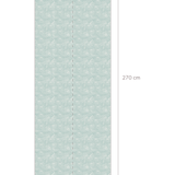 Behang Mush - IJsblauw