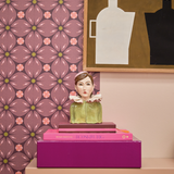 Behang Porto - Purper