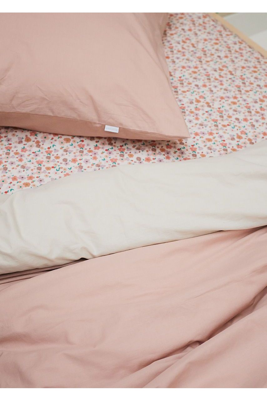 Bibelotte Dekbedovertrek Poederroze van Bibelotte | Kids Conceptstore Le Fanfare