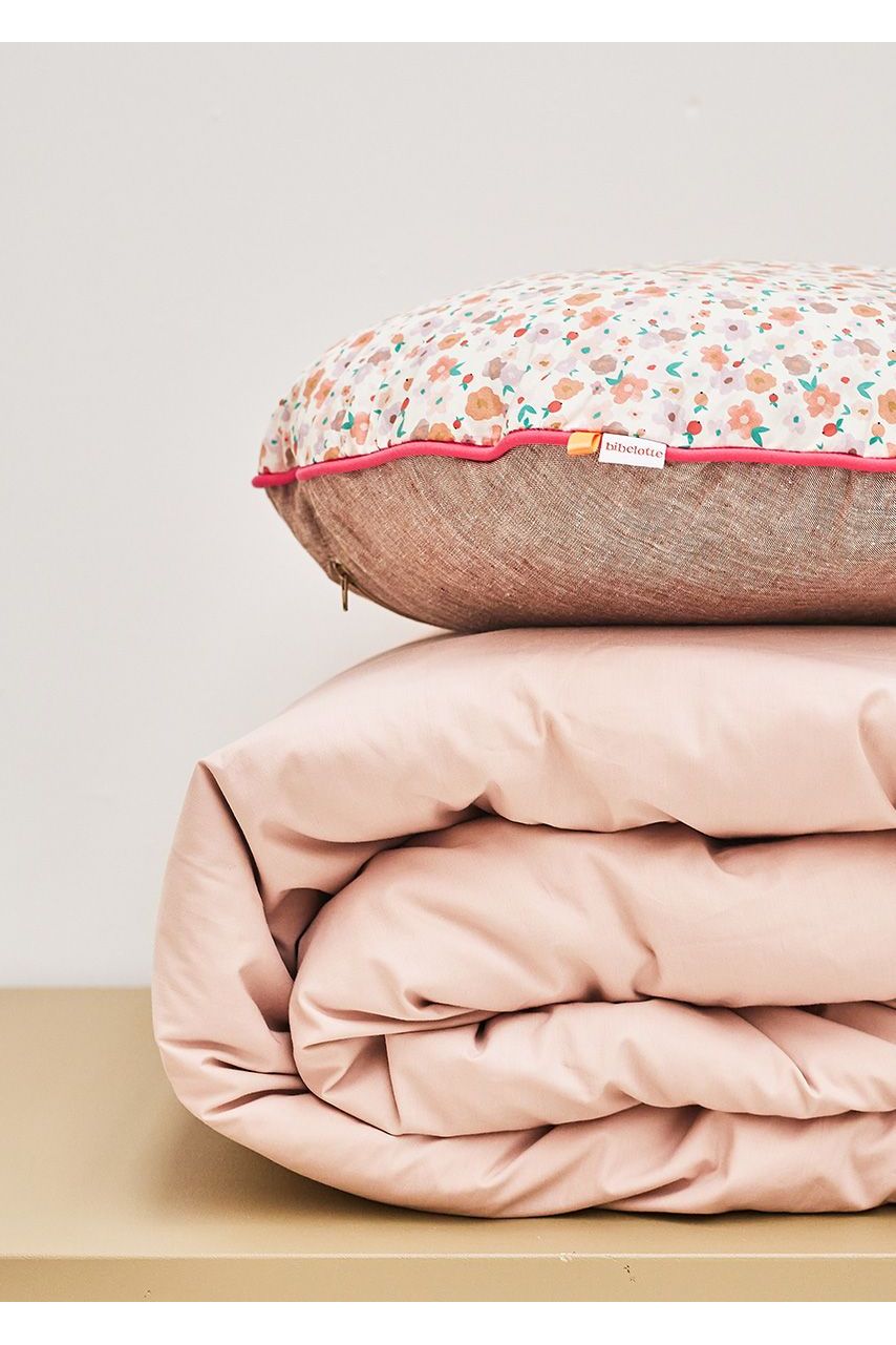 Bibelotte Dekbedovertrek Poederroze van Bibelotte | Kids Conceptstore Le Fanfare