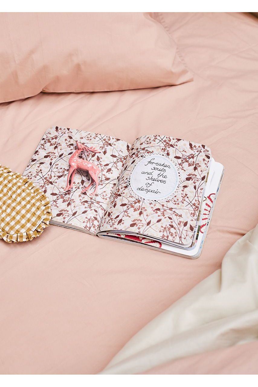 Bibelotte Dekbedovertrek Poederroze van Bibelotte | Kids Conceptstore Le Fanfare
