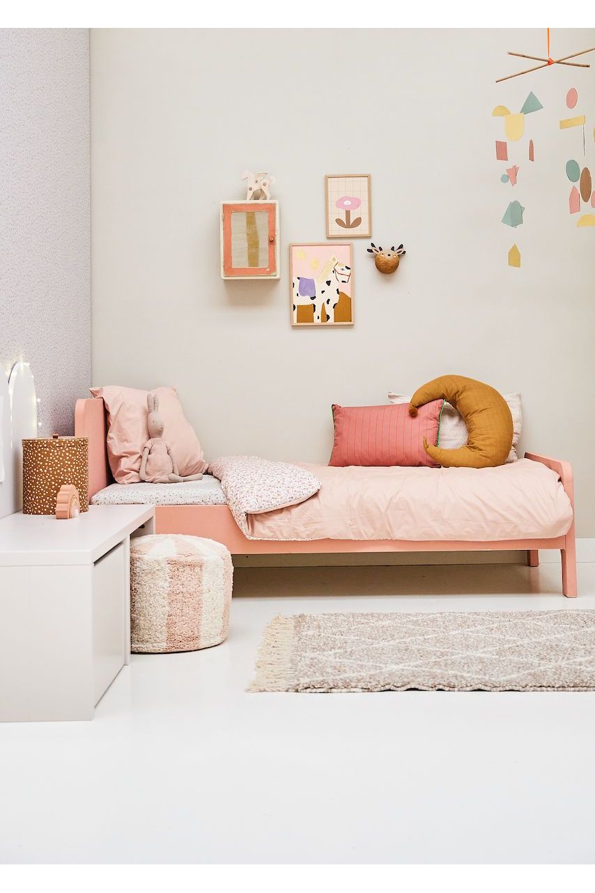 Bibelotte Dekbedovertrek Poederroze van Bibelotte | Kids Conceptstore Le Fanfare