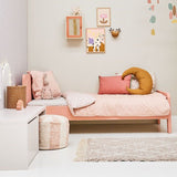 Bibelotte Dekbedovertrek Poederroze van Bibelotte | Kids Conceptstore Le Fanfare