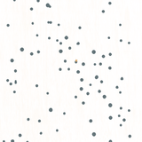 Behang Dottig - Donkerblauw