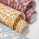 Behang Flora - Choco