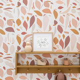 Behang Fruitig - Roze