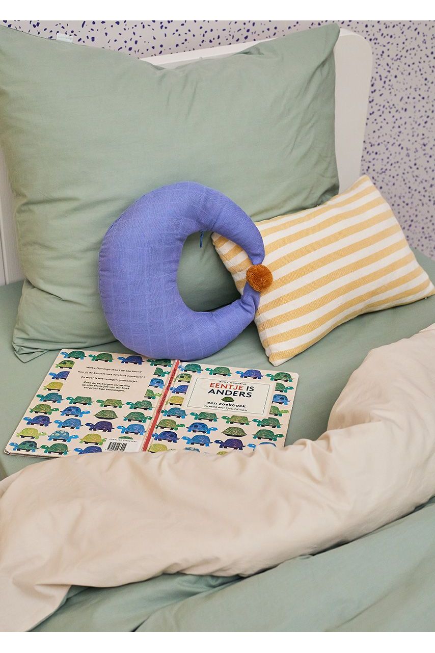 Bibelotte Hoeslaken Zeegroen van Bibelotte | Kids Conceptstore Le Fanfare
