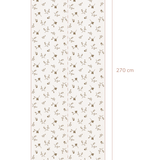 Behang Bloemenzee Groot - Bruin