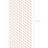 Behang Cappuccino - Roze