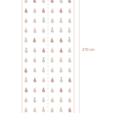 Behang Peertjes - Roze