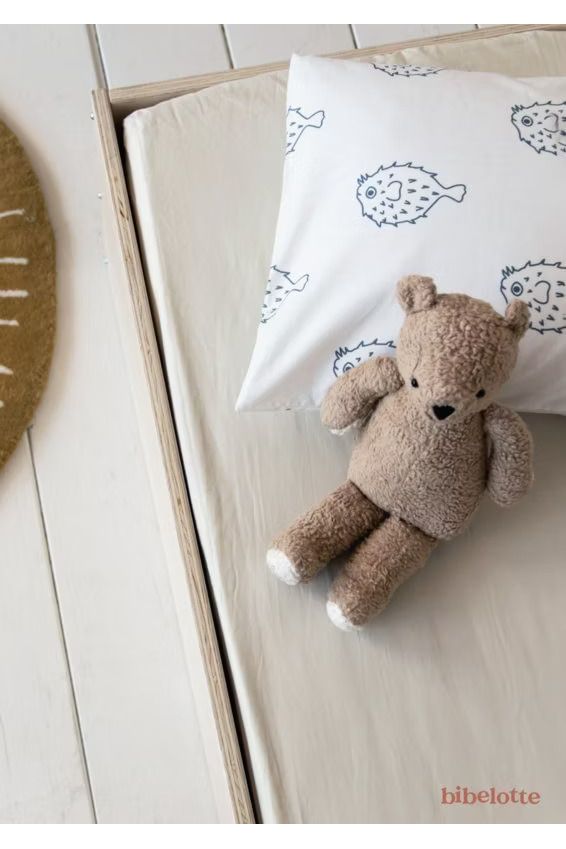 Bibelotte Kussensloop Diep in de Zee van Bibelotte | Kids Conceptstore Le Fanfare