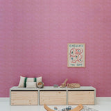 Behang Mush - Fuchsia