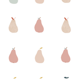 Behang Peertjes - Roze