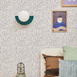 Behang Terrazzo - Kobalt