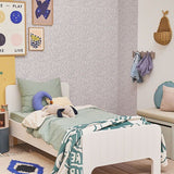 Behang Terrazzo - Kobalt