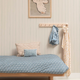 Behang Gestreept - Biscuit