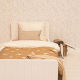 Behang Dottig - Bruin