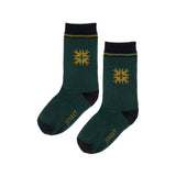 Bird Socks - Dark Green van Jenest | Kids Conceptstore Le Fanfare