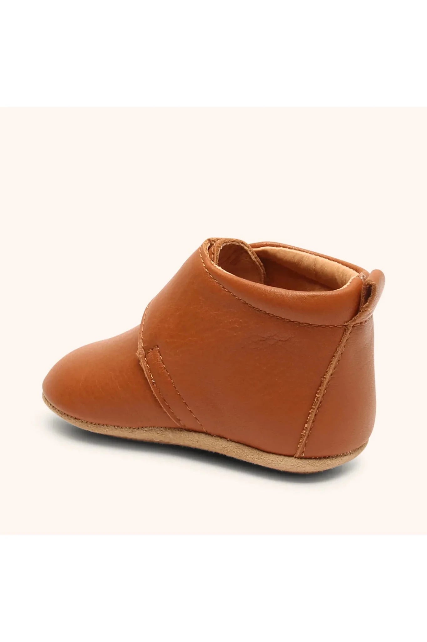 Bisgaard baby star home shoe - cognac van Bisgaard | Kids Conceptstore Le Fanfare