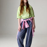Parady61 Jeans - Pink Blue Stone