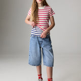 Phebe61 Shorts - Lt Blue Stone