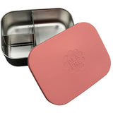 Stainless steel lunch box - pink