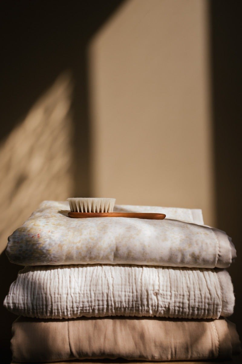 blanket flannel dot . mini van atelier an.nur | Kids Conceptstore Le Fanfare