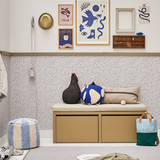 Behang Terrazzo - Kobalt