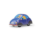 Blauwe frictieauto - Les jouets métal van Moulin Roty | Kids Conceptstore Le Fanfare