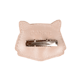 Blinc Clip - Cat - Rose Metallic Leather van Donsje Amsterdam | Kids Conceptstore Le Fanfare
