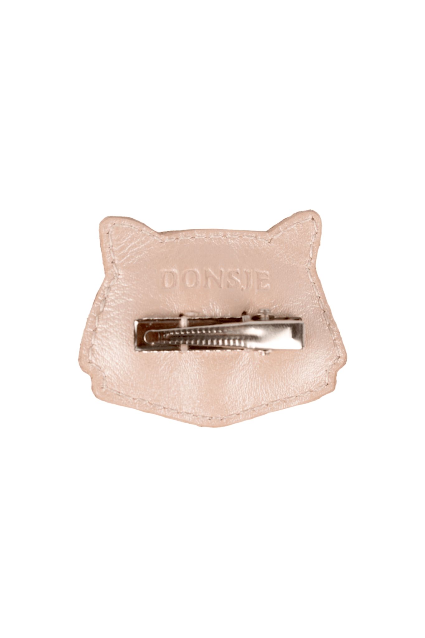 Blinc Clip - Cat - Rose Metallic Leather van Donsje Amsterdam | Kids Conceptstore Le Fanfare