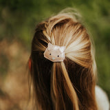 Blinc Clip - Cat - Rose Metallic Leather van Donsje Amsterdam | Kids Conceptstore Le Fanfare