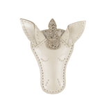 Blinc Clip - Unicorn - Off White Metallic Leather van Donsje Amsterdam | Kids Conceptstore Le Fanfare