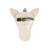 Blinc Clip - Unicorn - Off White Metallic Leather van Donsje Amsterdam | Kids Conceptstore Le Fanfare