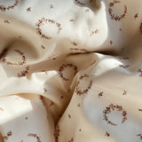 Bedline Vintage flower wreath German - beige